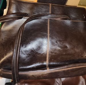 Pocketbook and a backpack